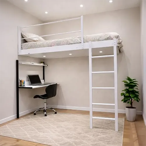 Cama Suspensa Solteiro M1 Com Led